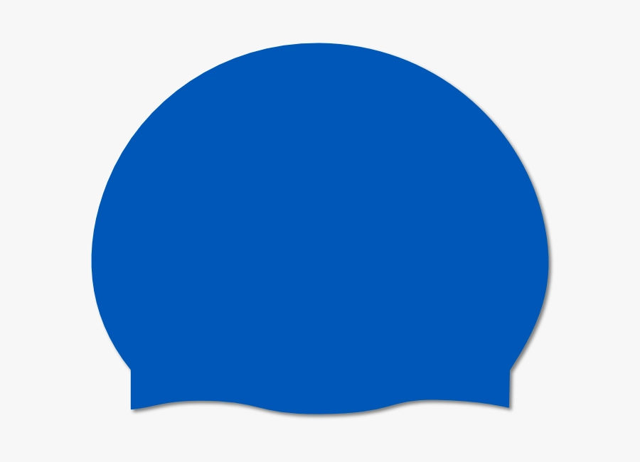 Unbranded Silicone Swim Cap Collection - Metallic Blue -  - 