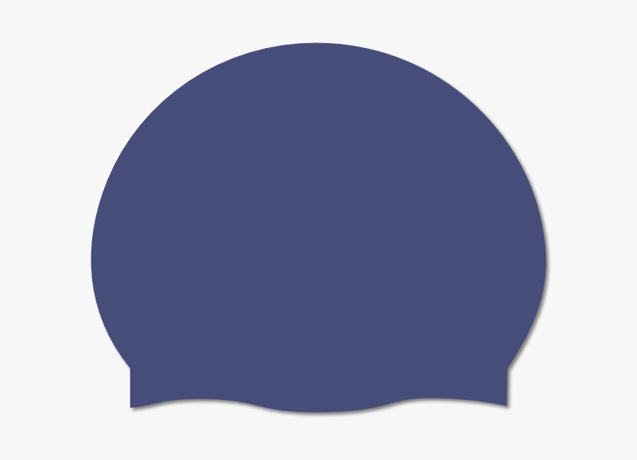 Unbranded Silicone Swim Cap Collection - Navy -  - 