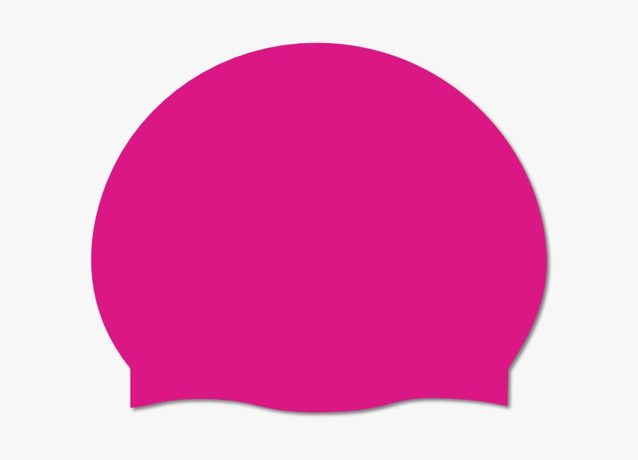 Unbranded Silicone Swim Cap Collection - Pink -  - 