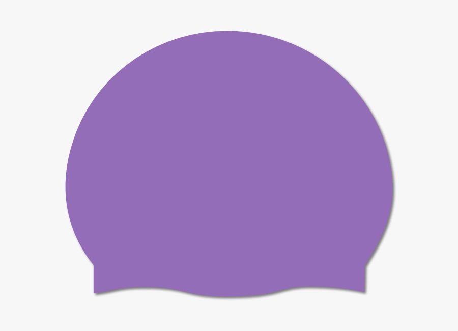 Unbranded Silicone Swim Cap Collection - Violet -  - 