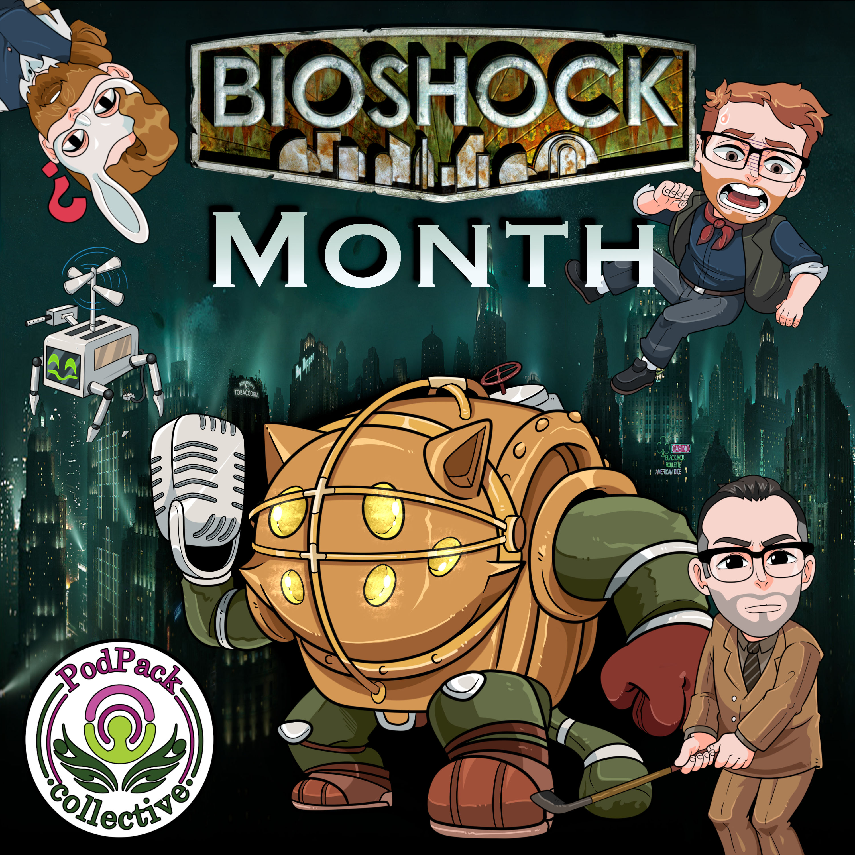 Celebrating 250th Episode with the PodPack Collective! || Bioshock Month