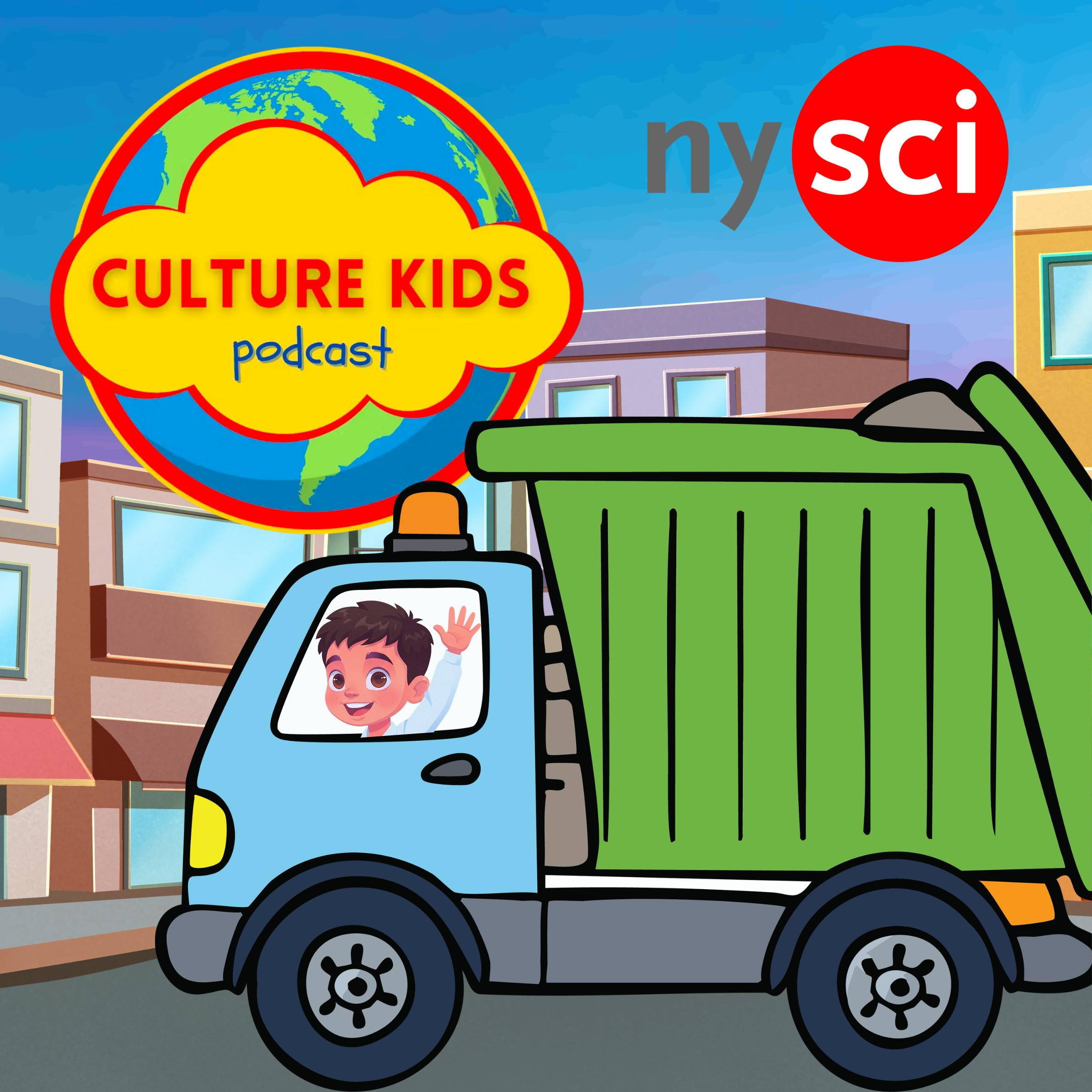 Beep Beep! It's Garbage Truck Day!