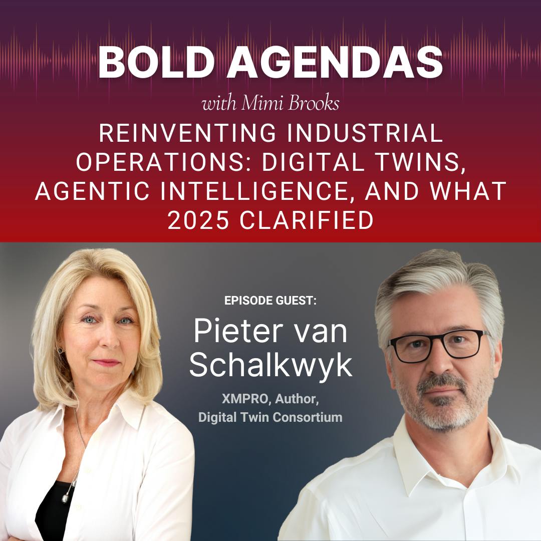 Reinventing Industrial Operations: Digital Twins, Agentic Intelligence, and What 2025 Clarified