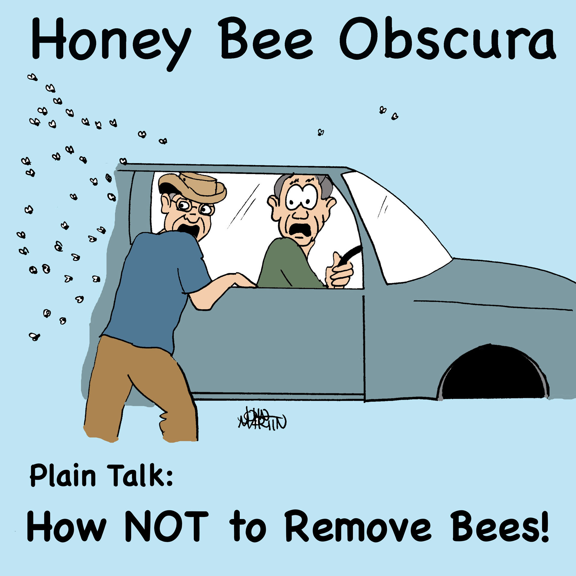 Plain Talk: How Not To Remove Bees! (185)