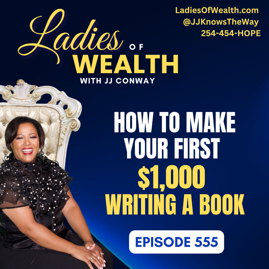 Episode 555: How to Make Your First $1,000 Writing a Book