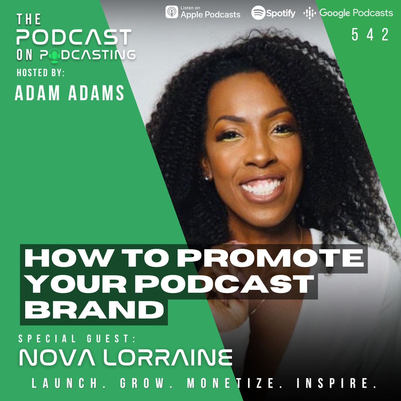 How To Promote Your Podcast Brand - Nova Lorraine [542]