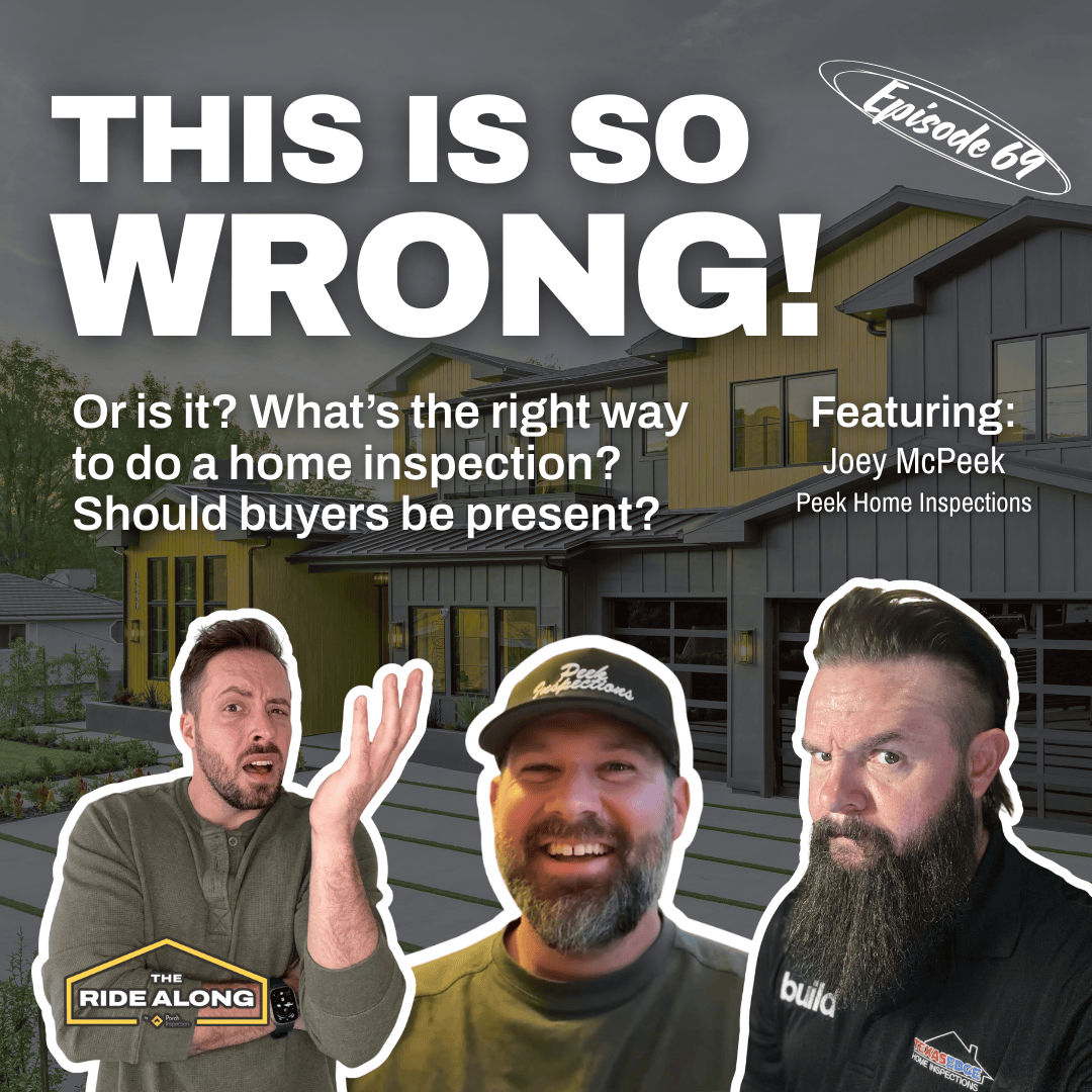 You MIGHT be inspecting houses WRONG! And it MIGHT be better for home buyers to not attend.