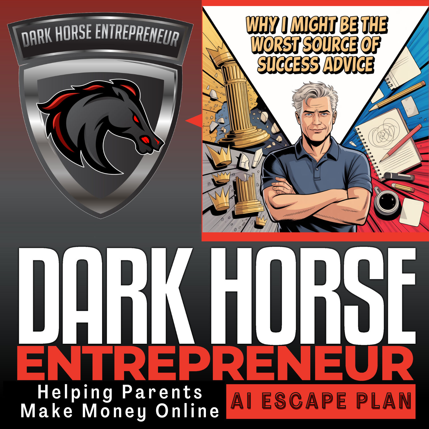 EP 536 Why I Might Be the Worst Source of Success Mindset Advice — Challenging Authentic Success Habits