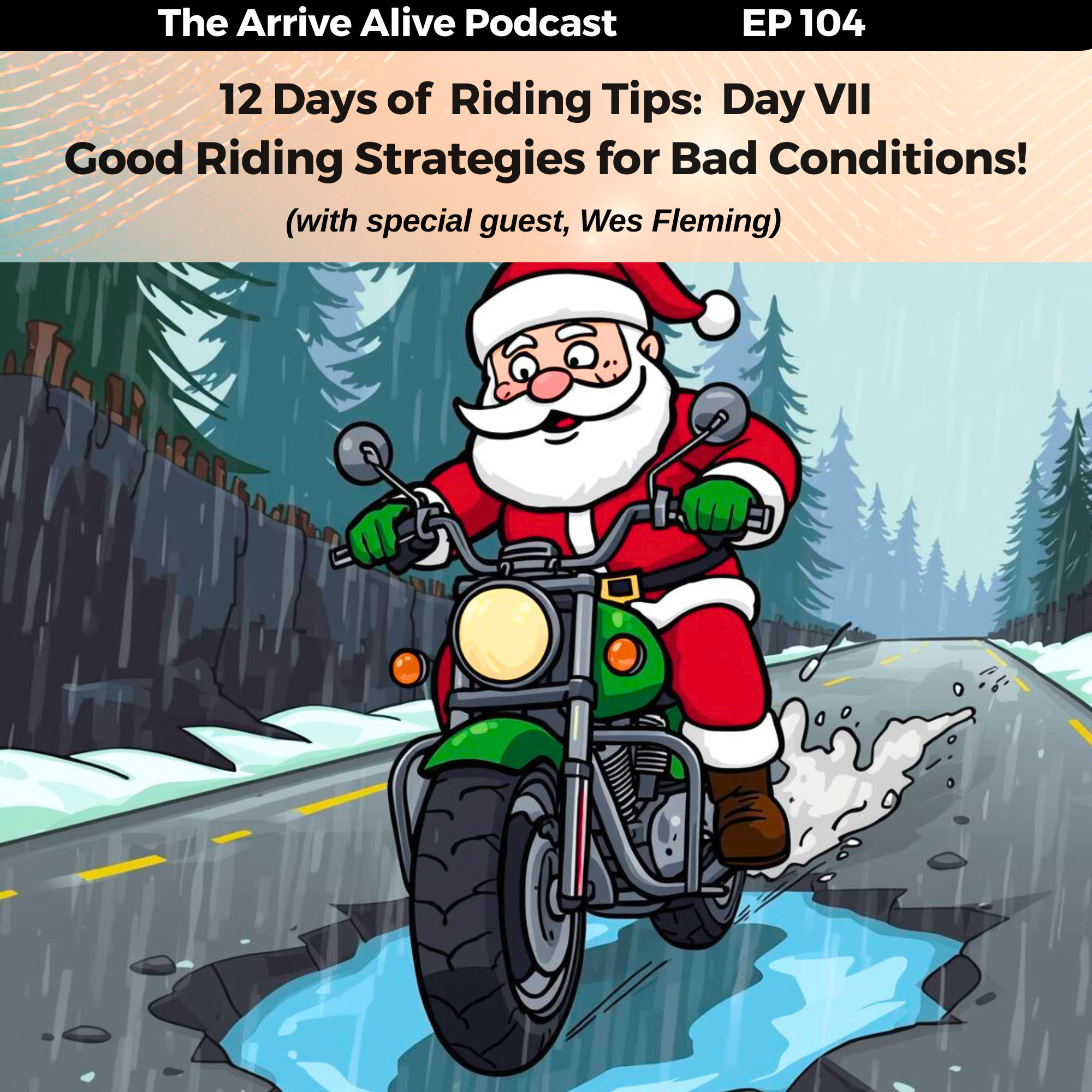 Good Riding Tips for Bad Roads and Conditions with BMW MOA Editor, Wes Fleming