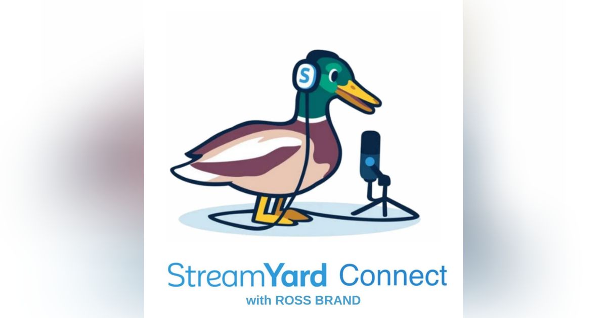 First LinkedIn Live on StreamYard Business Page First LinkedIn Live on StreamYard Business Page