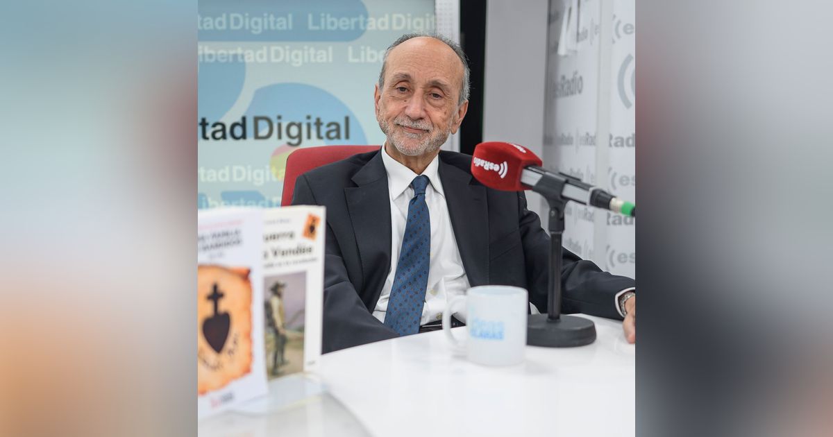 Jiménez Losantos entrevista a Alberto Bárcena, autor del libro 'La Guerra de La Vendée'