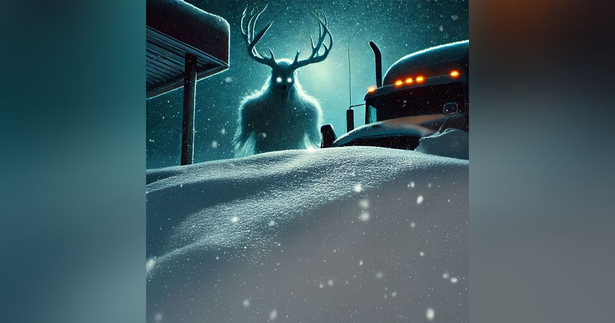 I Was Hunted by a Cryptid in a Snowstorm