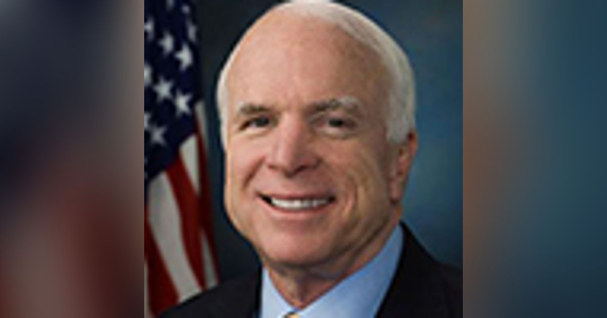 Senator John McCain is interviewed by David Cogan of Eliances Heroes radio show amfm.