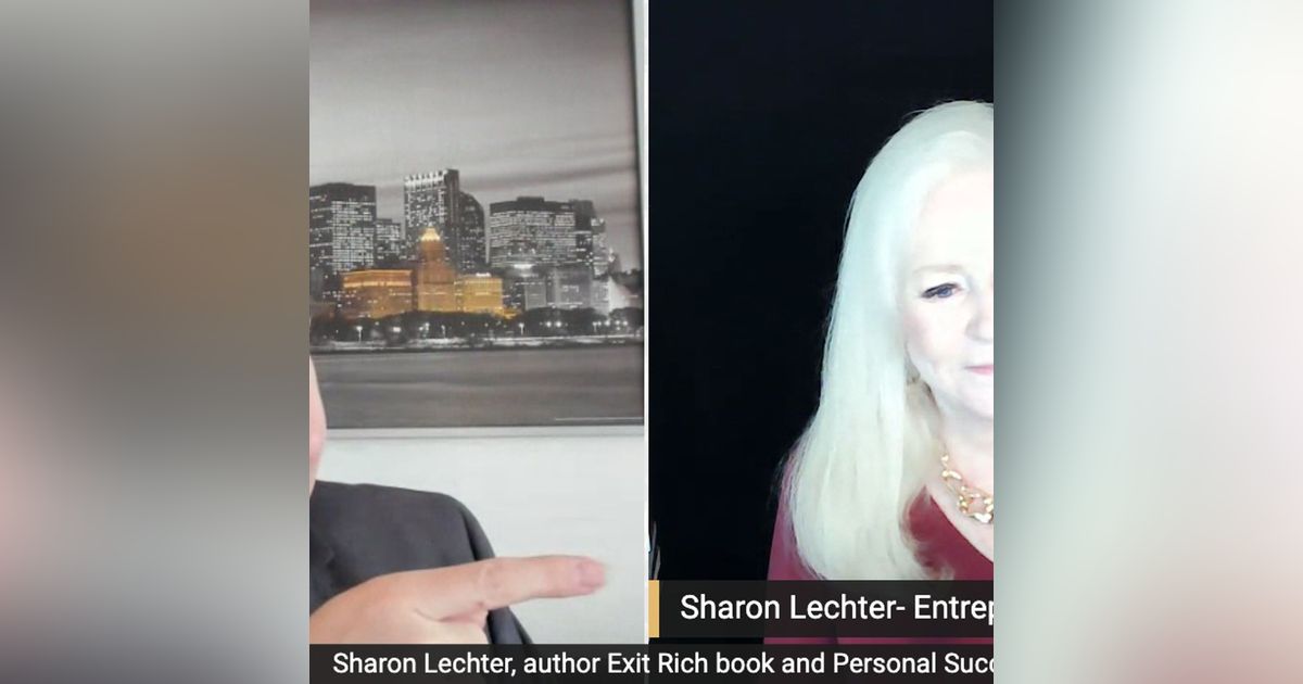 Sharon Lechter, CoAuthor Rich Dad Poor Dad, Personal Success Equation Speaker Mentor