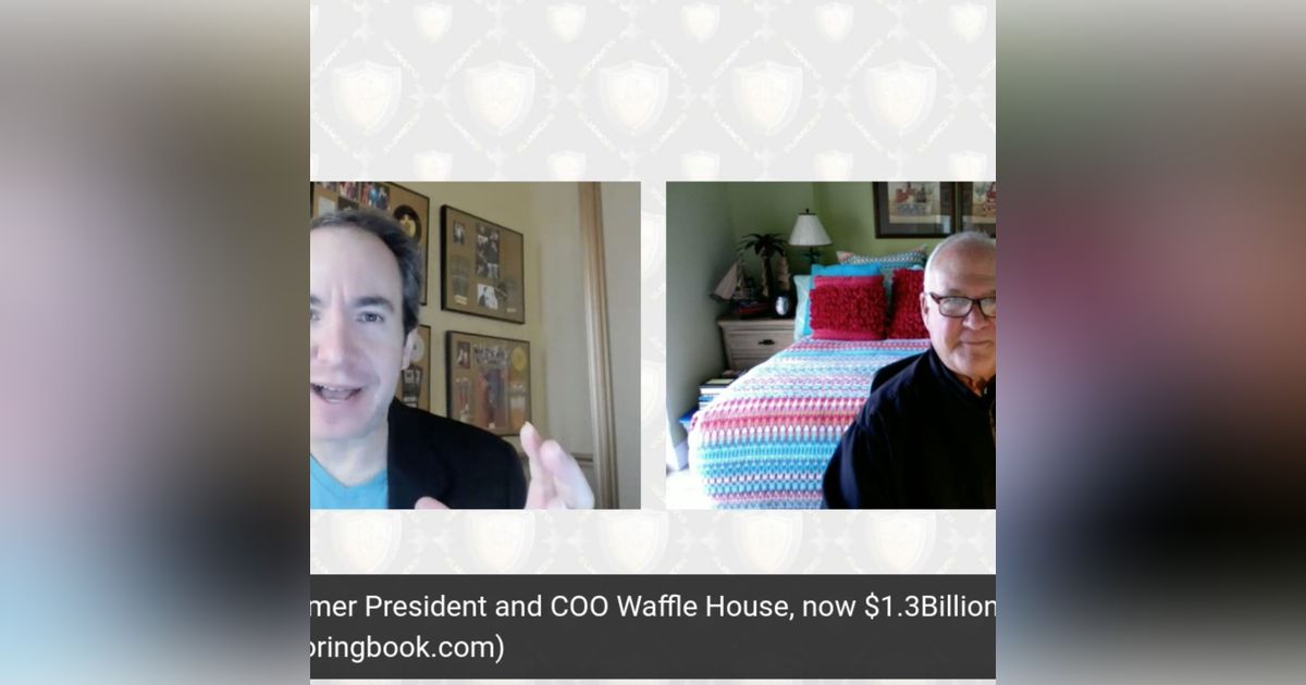 Bert Thornton, fmr Vice Chairman Waffle House, 1.3Billion Revenue, Co Author High Impact Mentoring Bert Thornton, fmr Vice Chairman Waffle House, 1.3Billion Revenue, Co Author High Impact Mentoring