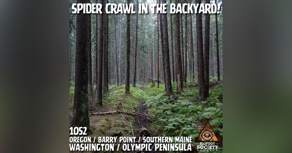 Spider Crawl Bigfoot in the Backyard! Spider Crawl Bigfoot in the Backyard!