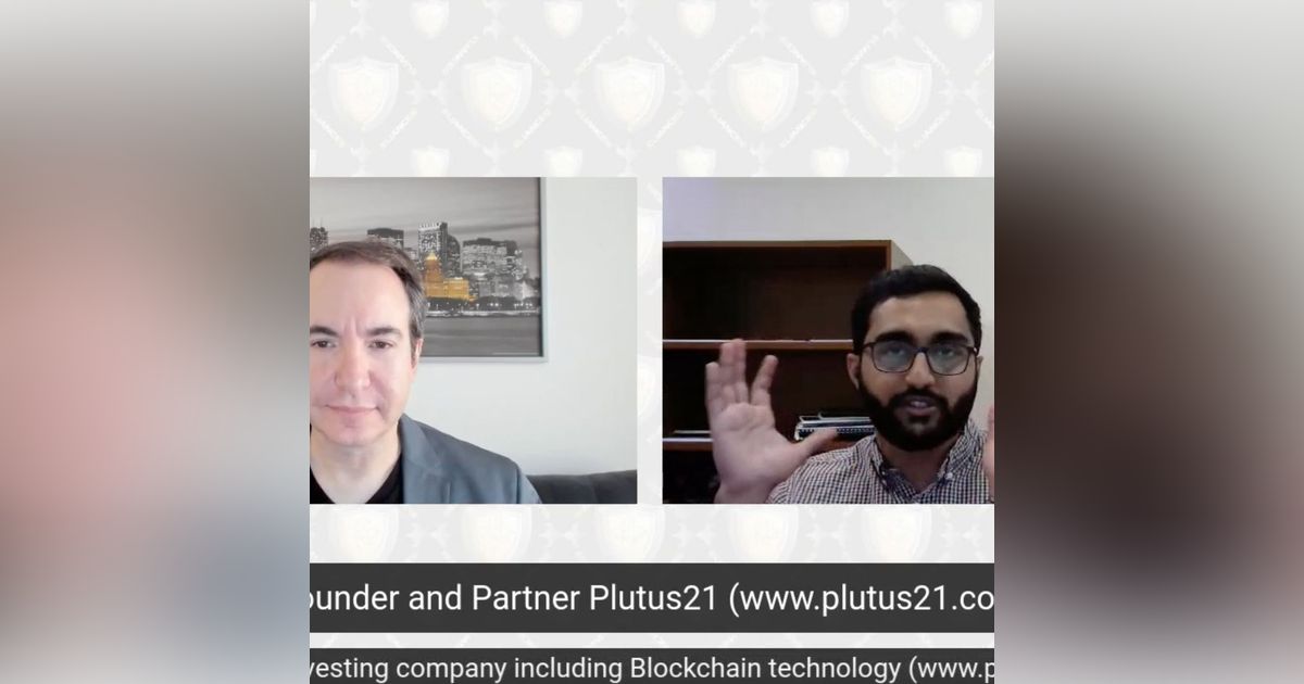 Hamiz Awan Founder Partner Plutus21 strategic investing in Blockchain technology