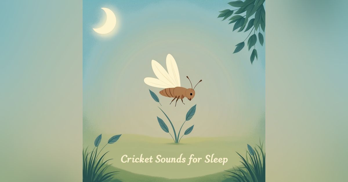 Cricket Sounds For Sleep | Asmr Cricket Sounds For Sleep And Study | Insomnia | Crickets Chirping | Cricket Sounds For Sleeping