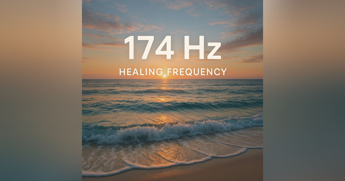174 Hz Healing Frequency + Ocean Waves 🌊 Deep Emotional Cleanse | Sound Therapy & Relaxation