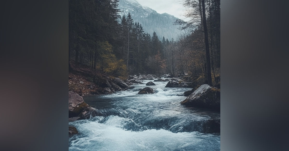 River Sounds For Sleeping | Relaxing River Sounds 8 Hours | The River Sounds | River Flowing Sound | River Flowing Sounds | Flowing River | Waterfall