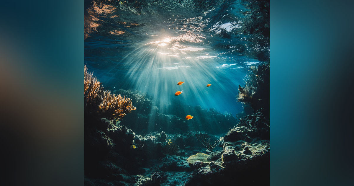 Deeply Relaxing Underwater Sounds - 8 Hours | Deep Ocean Sounds - Sleep, Relax, Study, Meditation