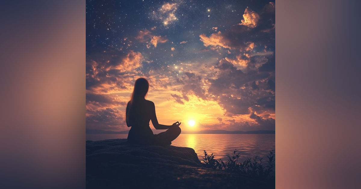 Guided Sleep Meditation for Positive Energy, Relaxation, Deep Sleep Stress Release Meditation