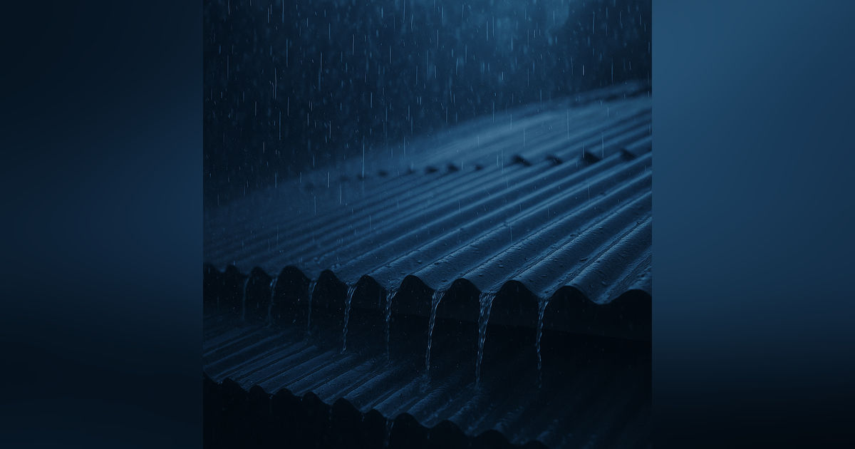 Rain on Tin Roof Sounds 🌧️ Sleep, Relaxation & Focus | Soothing Rain Ambience for Peaceful Nights