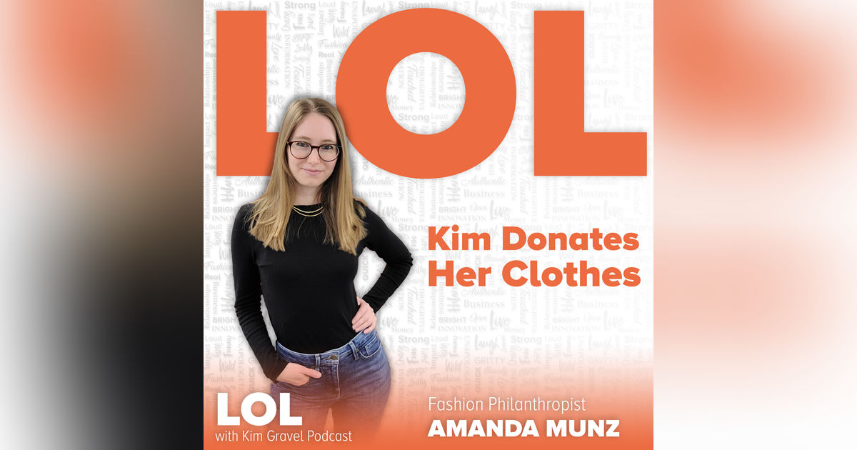 Kim Donates Her Clothes with Amanda Munz