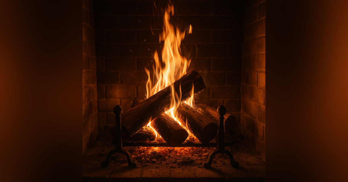 🔥 Fireplace Evenings of Calm: Burning Logs, Crackling Sounds, and the Serenity of Pure Relaxation