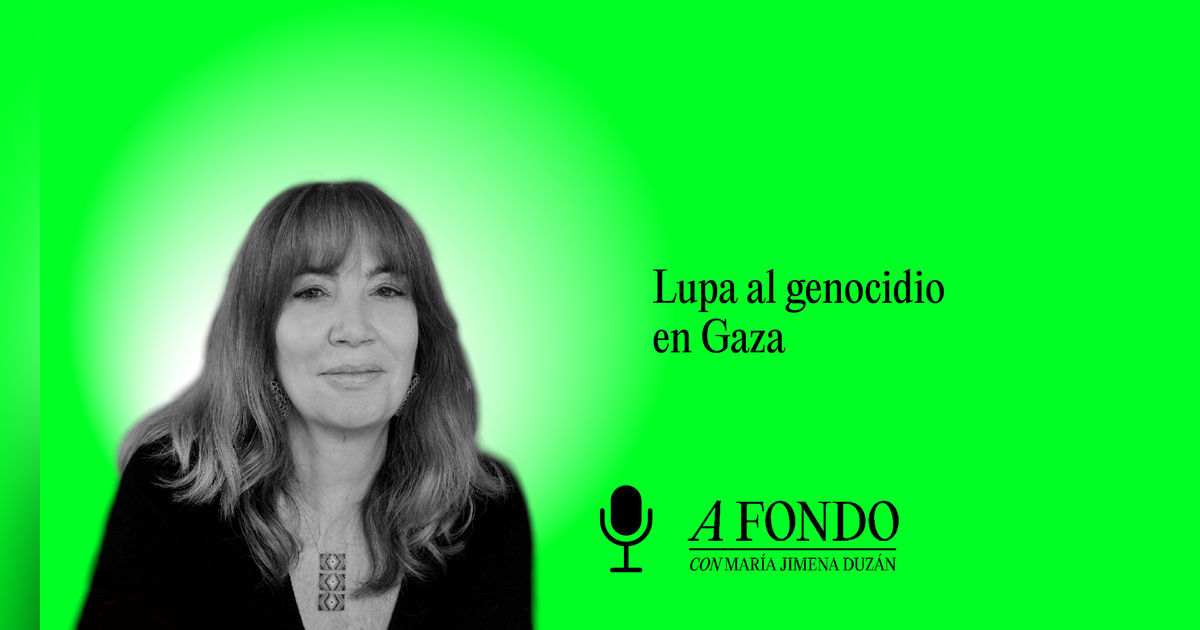 Lupa al genocidio en Gaza.