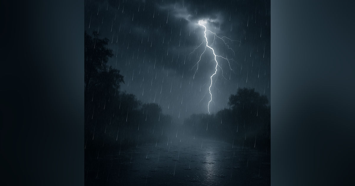 Soothing Rain & Thunder Sounds White Noise | Rain And Thunder | Sleep Sounds