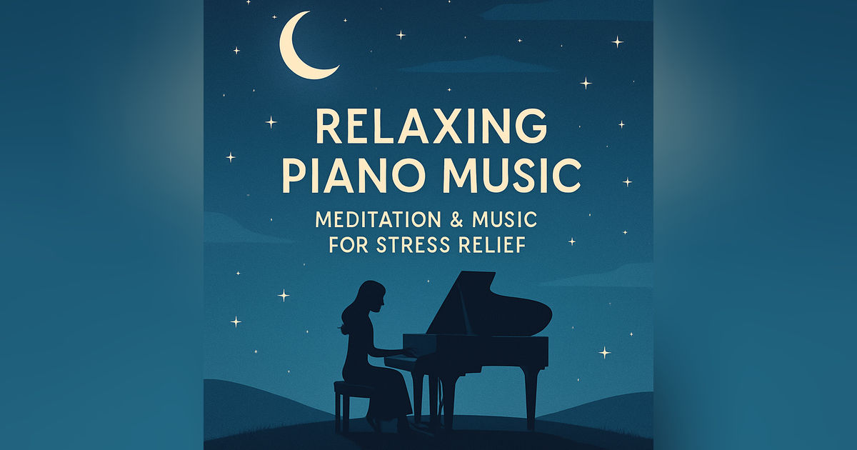 Relaxing Piano Music Meditation or Music for Stress Relief 🌙