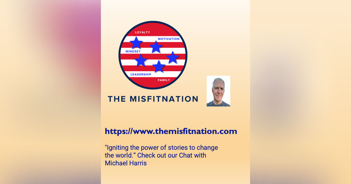 "Igniting the power of stories to change the world.” Check out our Chat with Michael Harris