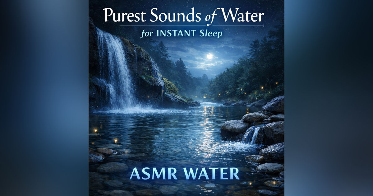 Purest Sounds of Water for INSTANT Sleep | Fall Asleep Fast