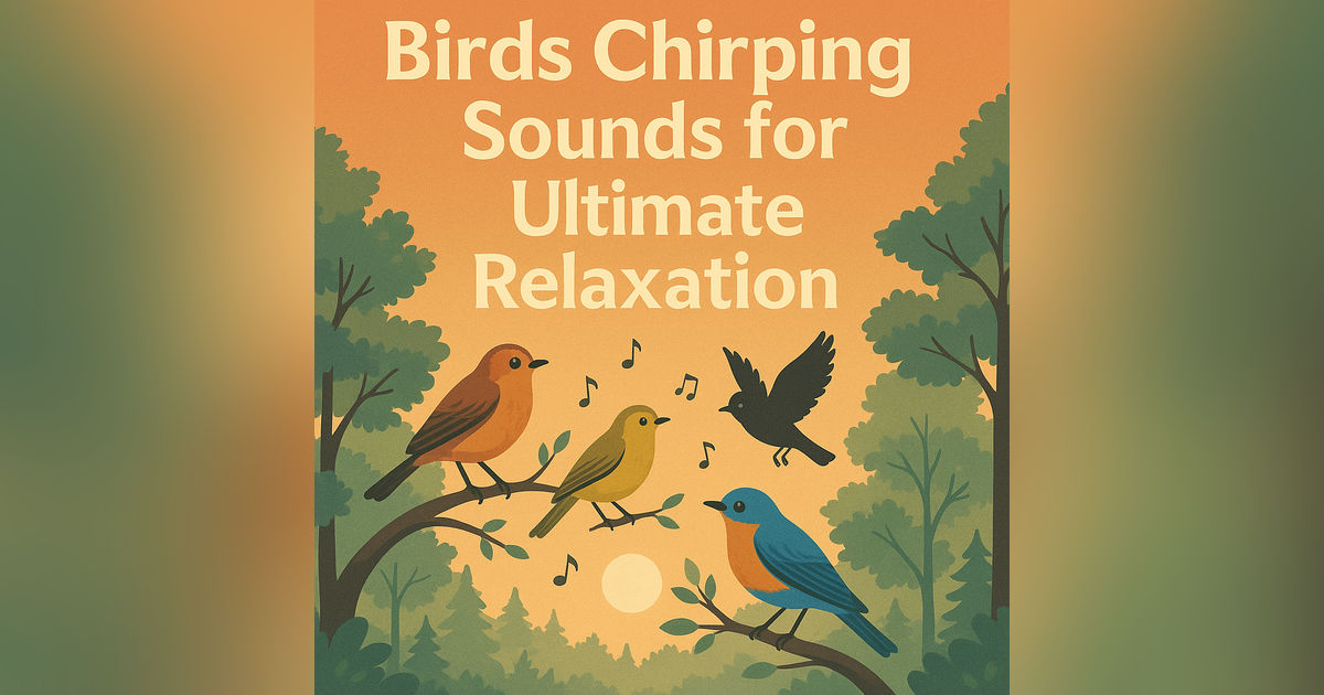 Birds Chirping Sounds for Ultimate Relaxation