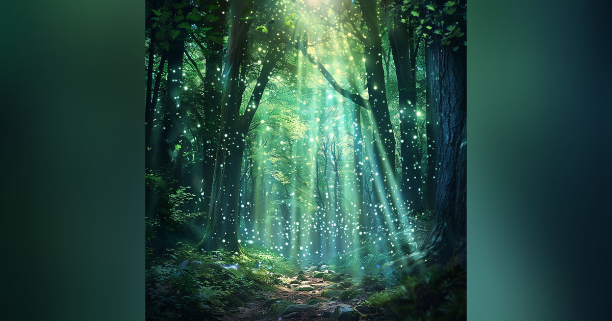 528 Hz With Forest Sounds Can Transport You To A Place Of Serenity And Growth, Enhancing The DNA Repair And Transformation