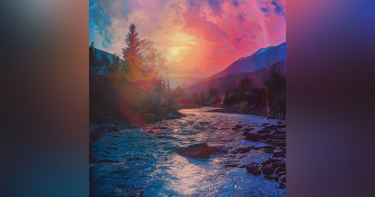 417 Hz with River Sounds Clearing Negative Energy and Improved Sleep