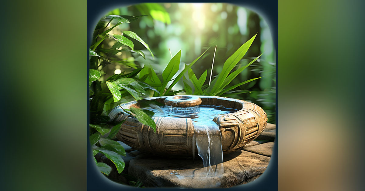 Soothing Water Fountain Sounds and Bamboo White Noise: Your Gateway to Relaxation