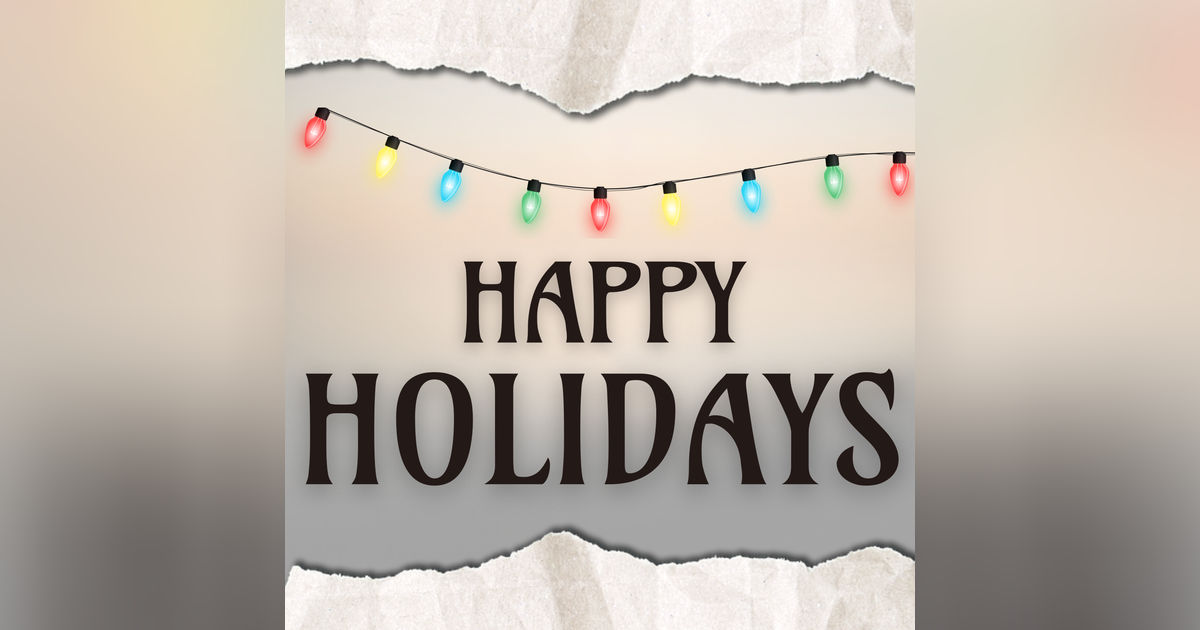 Happy Holidays!