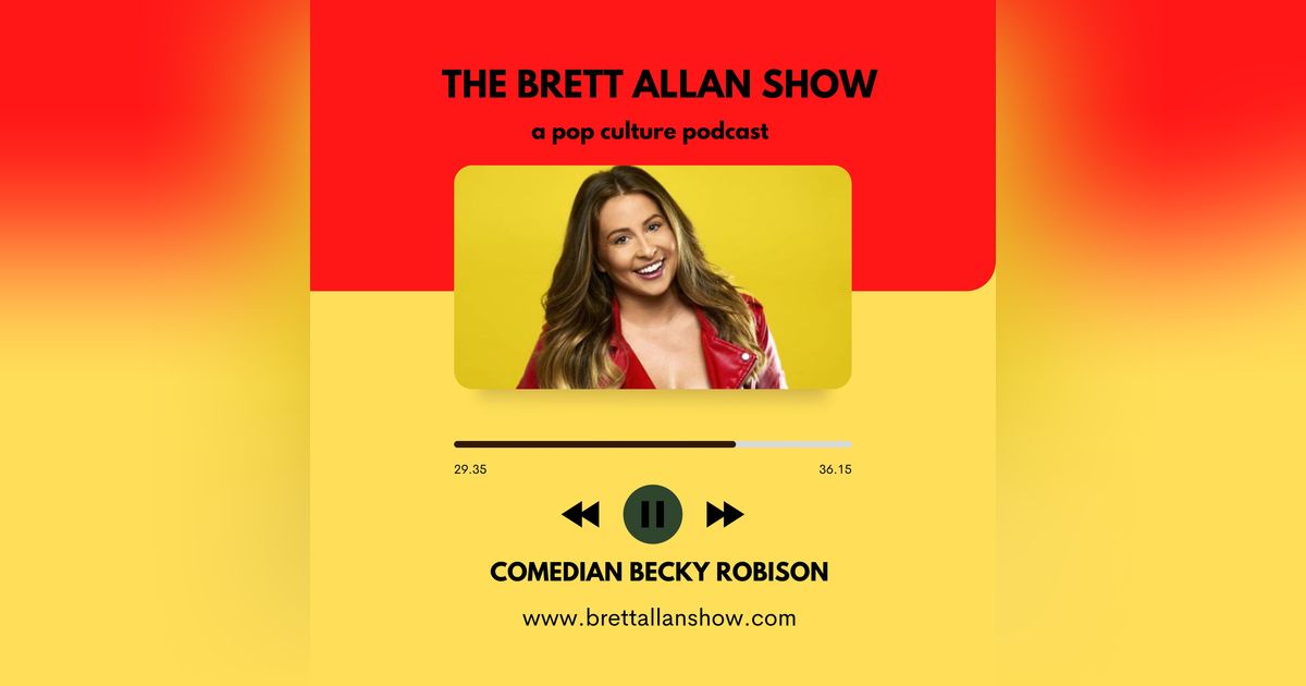 Comedian Becky Robinson | Chats "Parker J Cloud " "Middlemost Post" on Nickelodeon