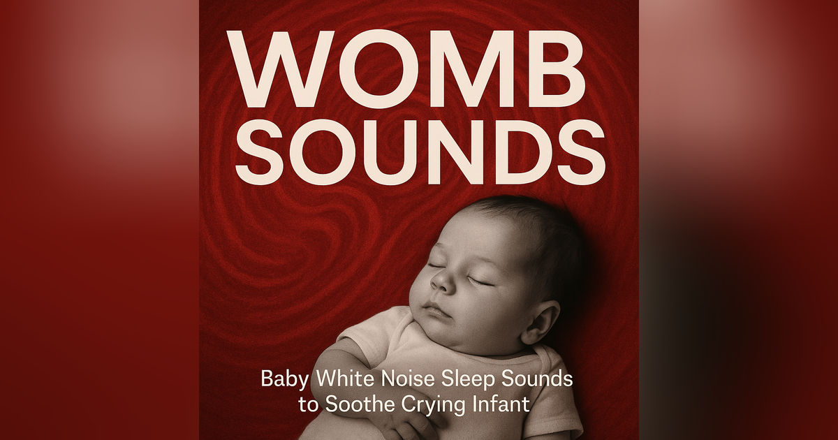 WOMB SOUNDS | Baby White Noise Sleep Sounds to Soothe Crying Infant