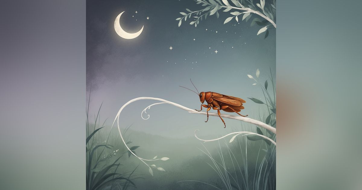 Cricket Sounds for Sleep 🌙 | Relaxing ASMR for Deep Rest