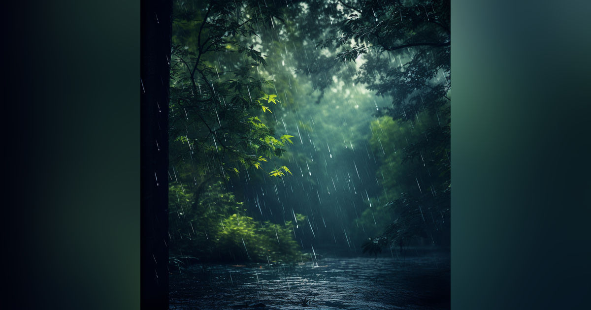 Forest Rainstorm for Sleep and Relaxation: Nature's Soothing Lullaby