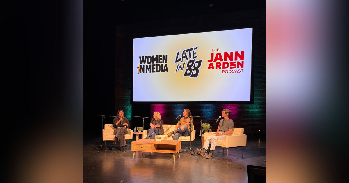 The Jann Arden Podcast & Late in 88 Hosts Live at PodSummit in Calgary