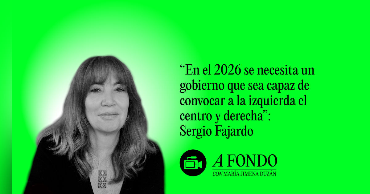 “En el 2026 se necesita un gobierno que sea capaz de convocar a la izquierda el centro y derecha”: Sergio Fajardo