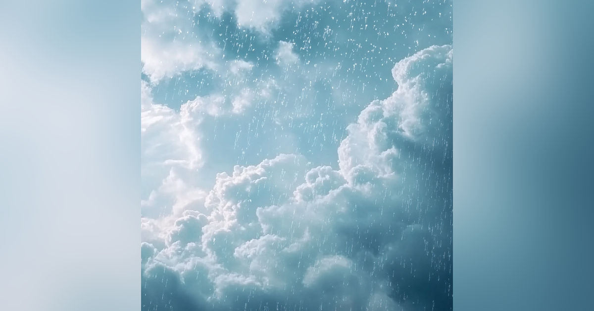 Relaxing Rain Clouds – ASMR White Noise for Sleep