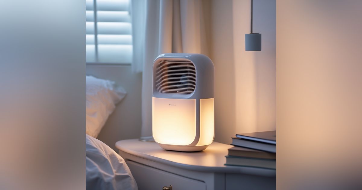 Air Purifier Fan for Sleeping, Studying & Relaxation | White Noise Ambience