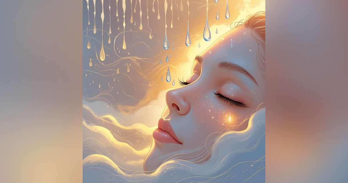 6 Hz Theta Waves + Rain Sounds | Deep Meditation, Emotional Healing & Stress Relief