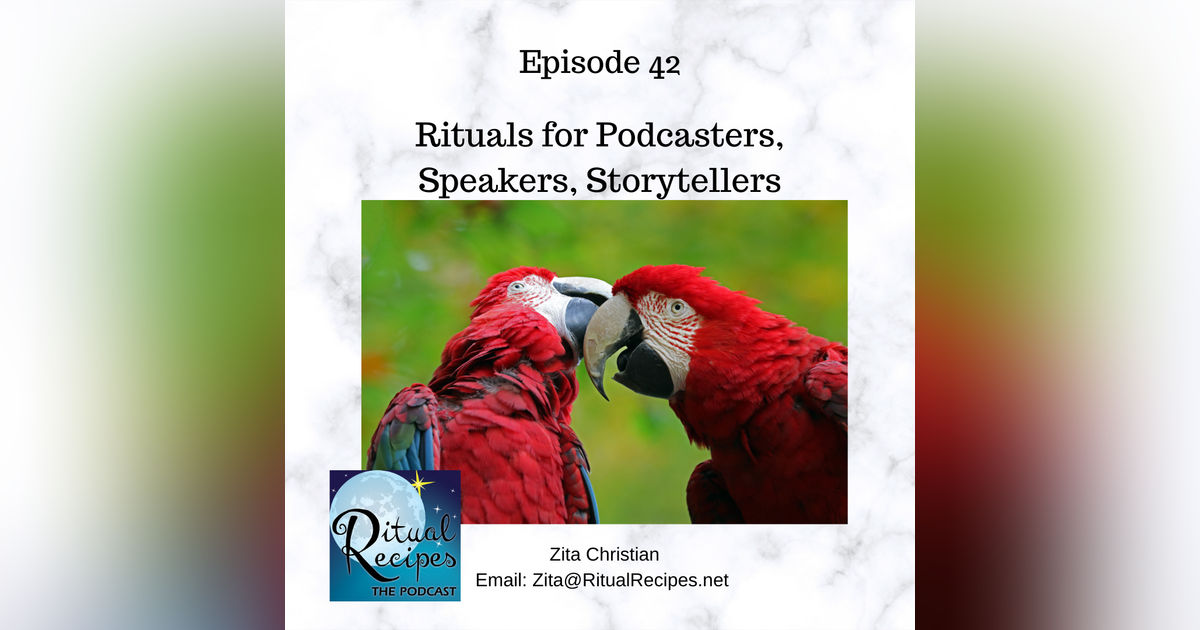 Rituals for Podcasters, Speakers & Storytellers Rituals for Podcasters, Speakers & Storytellers