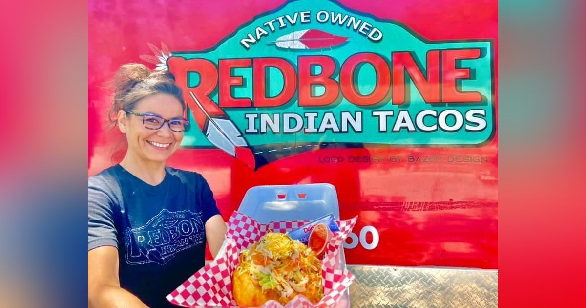 Redbone Indian Tacos - Medicine Park, Oklahoma Redbone Indian Tacos - Medicine Park, Oklahoma